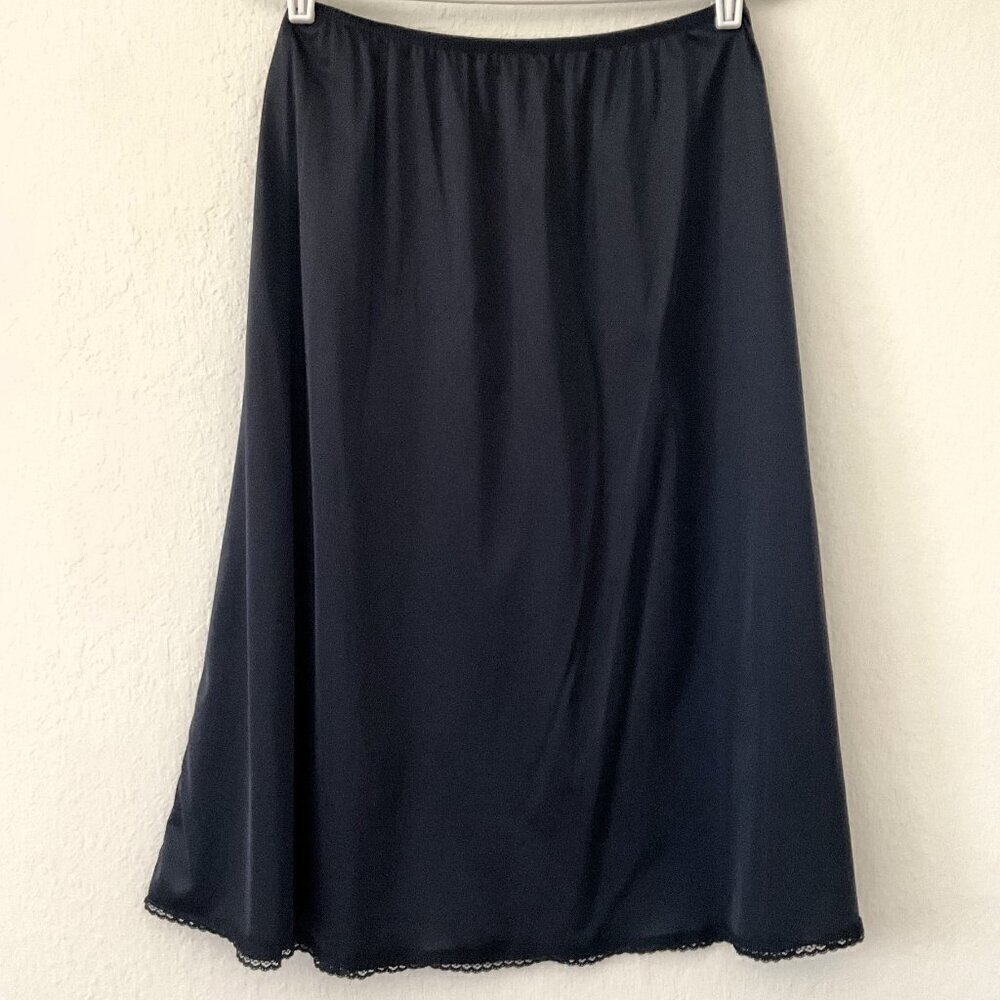 VANITY FAIR BLACK SLIP VINTAGE